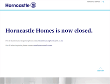 Tablet Screenshot of horncastle.co.nz